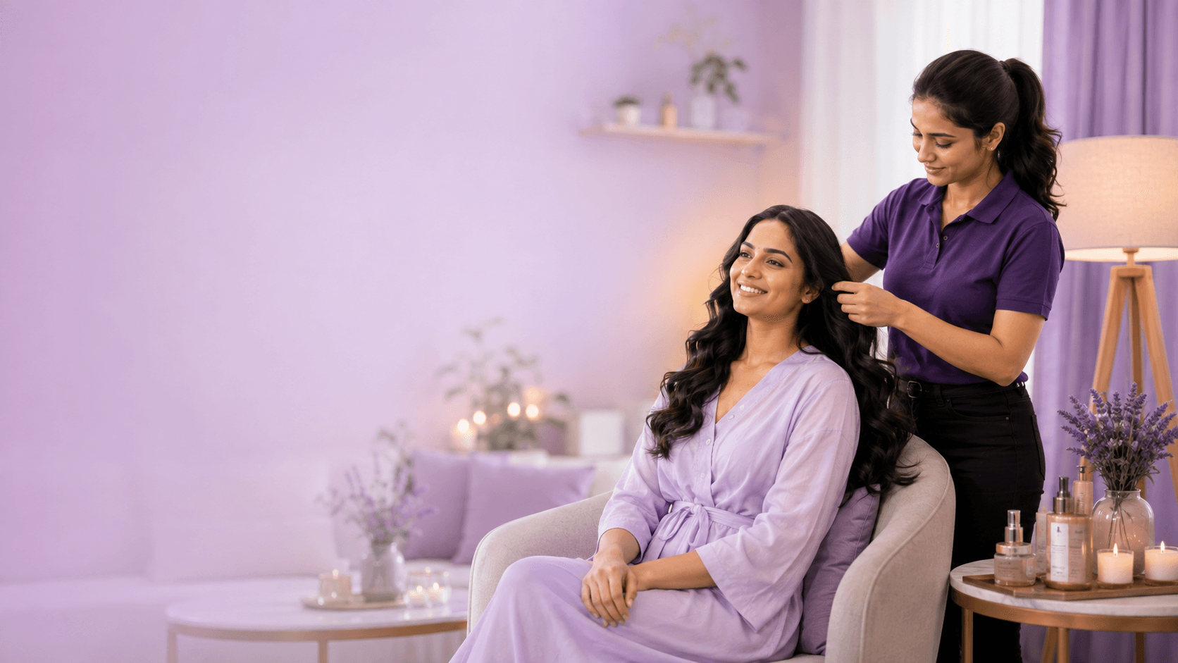 Professional salon at home services by True Madam